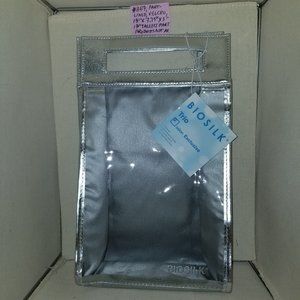 ✅NWT RARE Biosilk Tall Grey/Blue/Silver Bag #857, B18